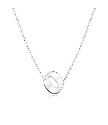 Alphabet Silver Necklace o SPE-5581